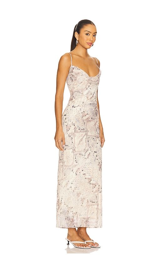 X REVOLVE Skin Maxi Dress in Beige. - size S (also in XL, XS) - SNDYS - Modalova