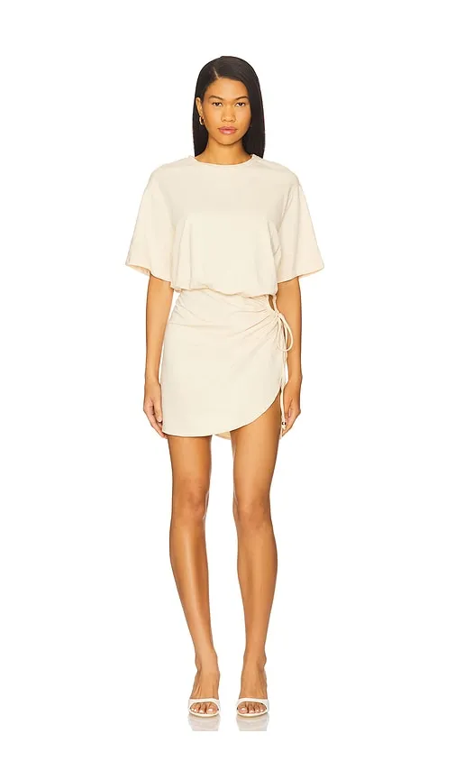 Lola Mini Dress in Cream. - size M (also in S) - SNDYS - Modalova