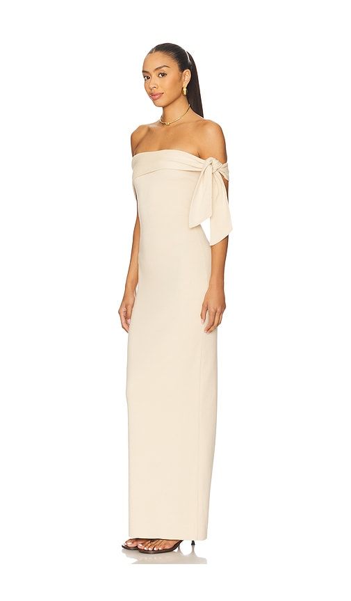 Jaymes Maxi Dress in Beige. - size S (also in XS) - SNDYS - Modalova
