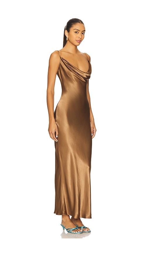 Skin Maxi Dress in Metallic . - size L (also in S, XS) - SNDYS - Modalova