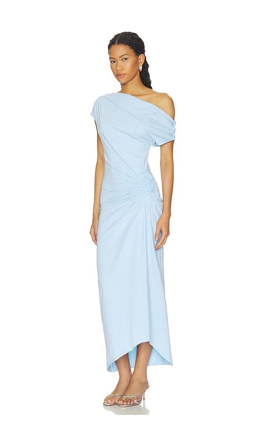 Olividae Maxi Dress in Sky Blue in Sky Blue. - size L (also in XS, XXS) - SNDYS - Modalova