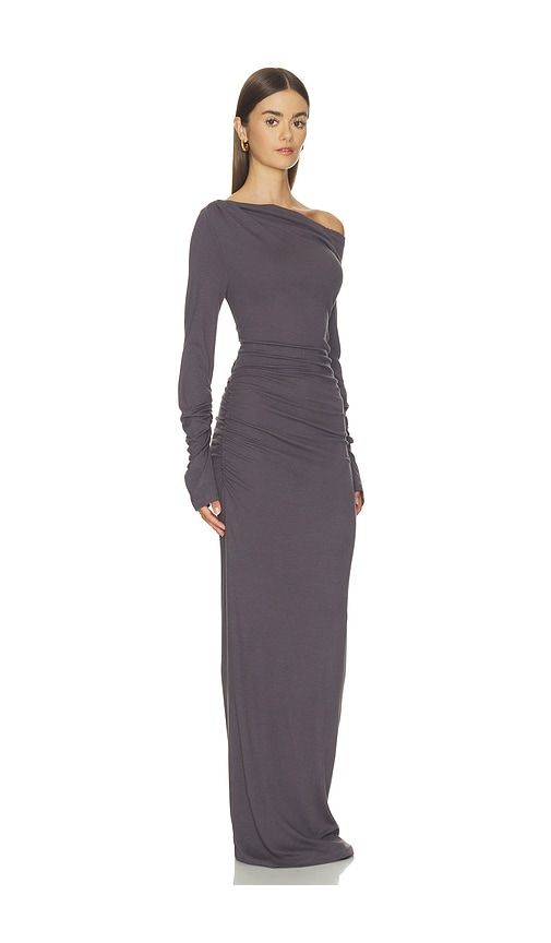 X REVOLVE Reyna Maxi Dress in Grey. - size L (also in M, S, XS, XXS) - SNDYS - Modalova