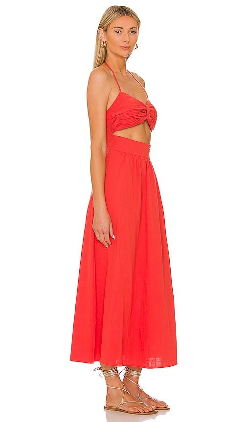 Boat Linen Dress in Orange. - size XL (also in XXL) - SNDYS - Modalova