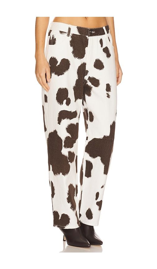 Becks Cowhide Jean in White. - size S (also in XXS) - SNDYS - Modalova
