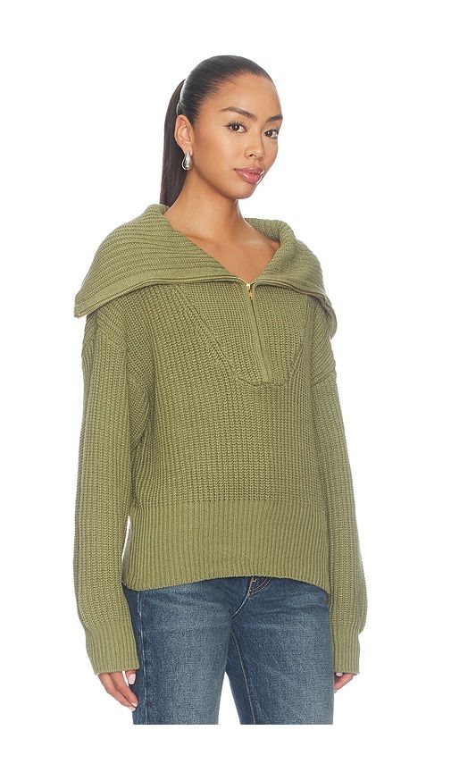 X REVOLVE Hayley Zip Jumper in Olive. - size L (also in M, S, XL, XS, XXL, XXS) - SNDYS - Modalova