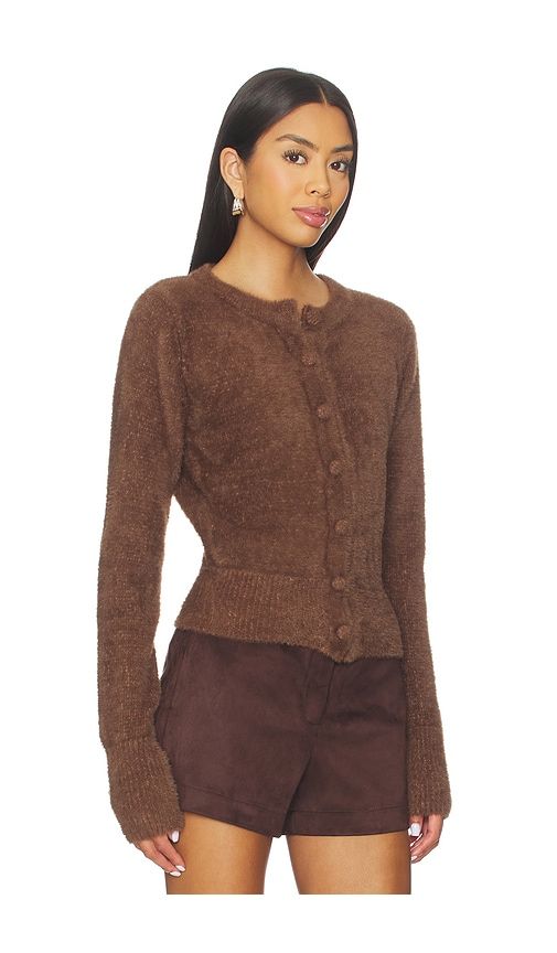 Kailey Fluffy Knit Cardigan in . - size L (also in M, S, XL, XS, XXS) - SNDYS - Modalova