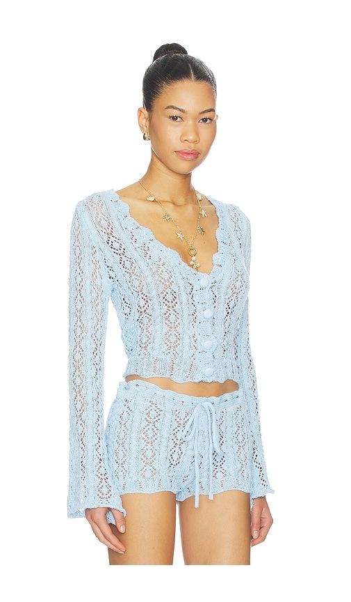 Crochet Cardigan in . - size S (also in XS, M, L, XL/1X) - SNDYS - Modalova