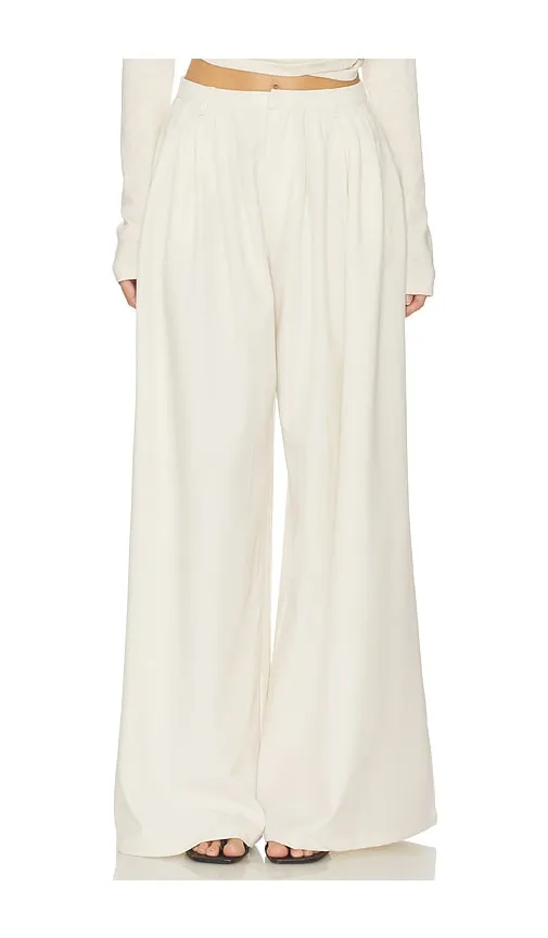 Evelina Pant in Ivory. - size L (also in S, XS) - SNDYS - Modalova