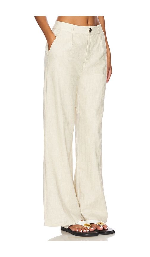 Hale Linen Pants in Cream. - size XL (also in XXL) - SNDYS - Modalova