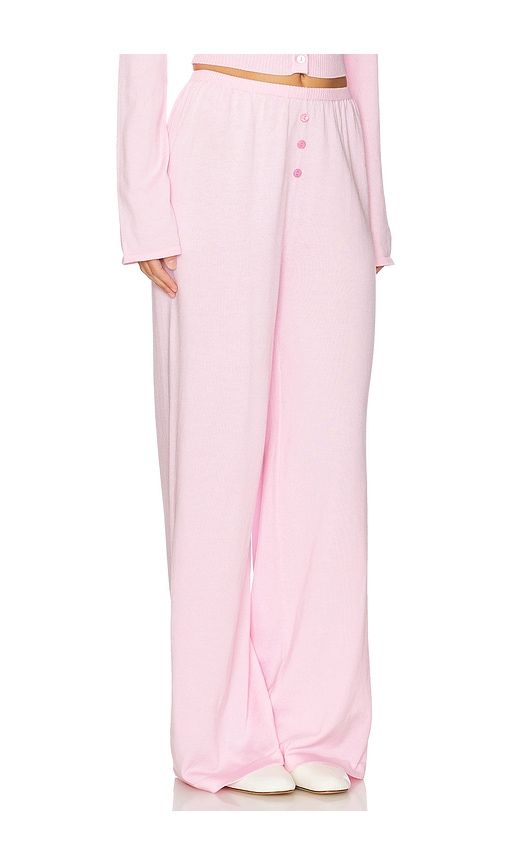 X REVOLVE August Button Pants in Blush. - size XL (also in XXL) - SNDYS - Modalova