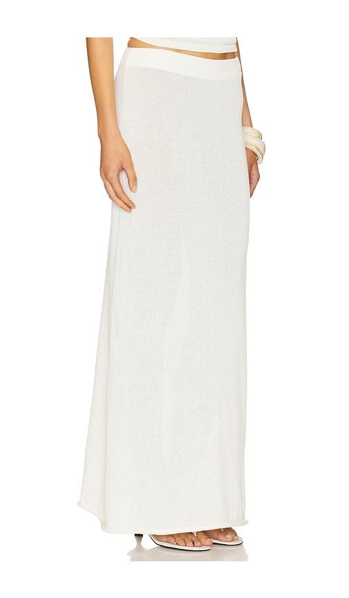 Cali Maxi Skirt in White. - size L (also in XL, XXL) - SNDYS - Modalova