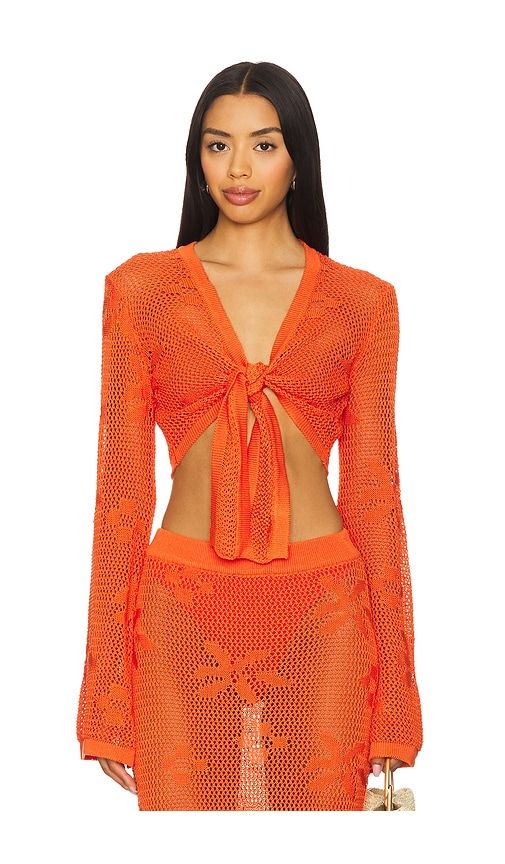 Terra Reversible Top in Orange. - size L (also in M, S, XL, XS, XXL, XXS) - SNDYS - Modalova