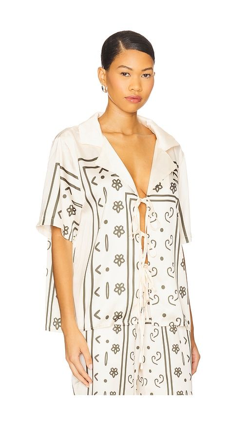 Silas Shirt in Cream. - size L (also in M, S) - SNDYS - Modalova