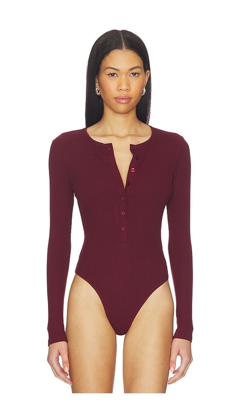 Henley Bodysuit in . - size M (also in S) - SNDYS - Modalova