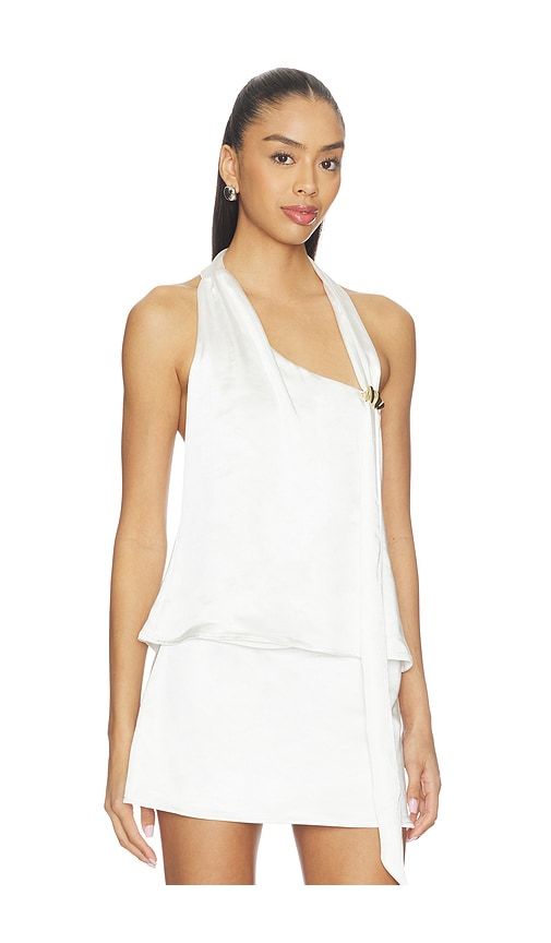 Anise Halter Top in White. - size L (also in M, S, XL, XS, XXL, XXS) - SNDYS - Modalova