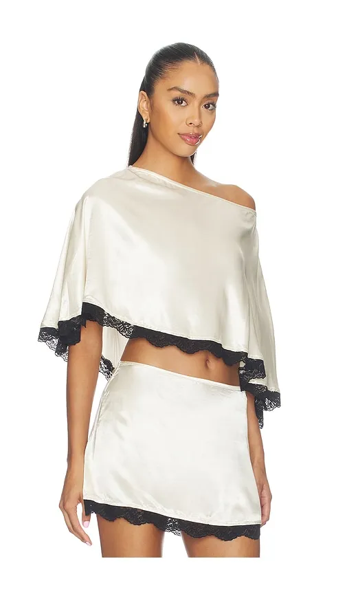 Zaley Poncho Top in . - size L (also in M, S, XL) - SNDYS - Modalova