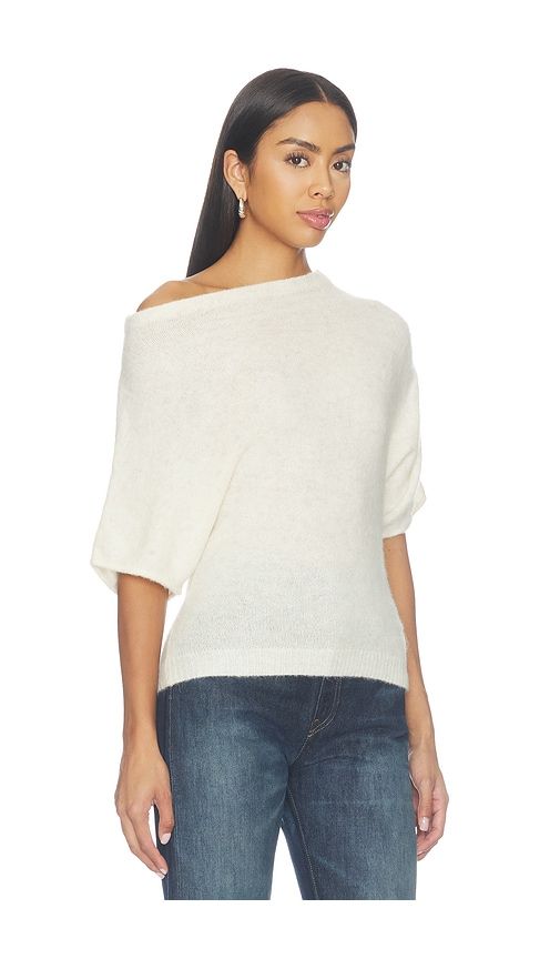Wilda Top in Cream. - size L (also in M, S, XL, XS, XXL, XXS) - SNDYS - Modalova
