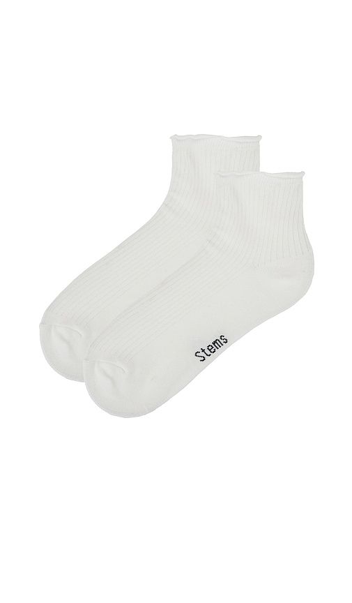 Pack Everyday Classic Ruffle Socks in - Stems - Modalova