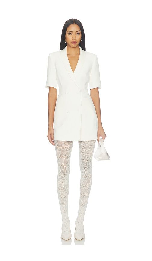 Emilia Lace Tattoo Tights in - Stems - Modalova
