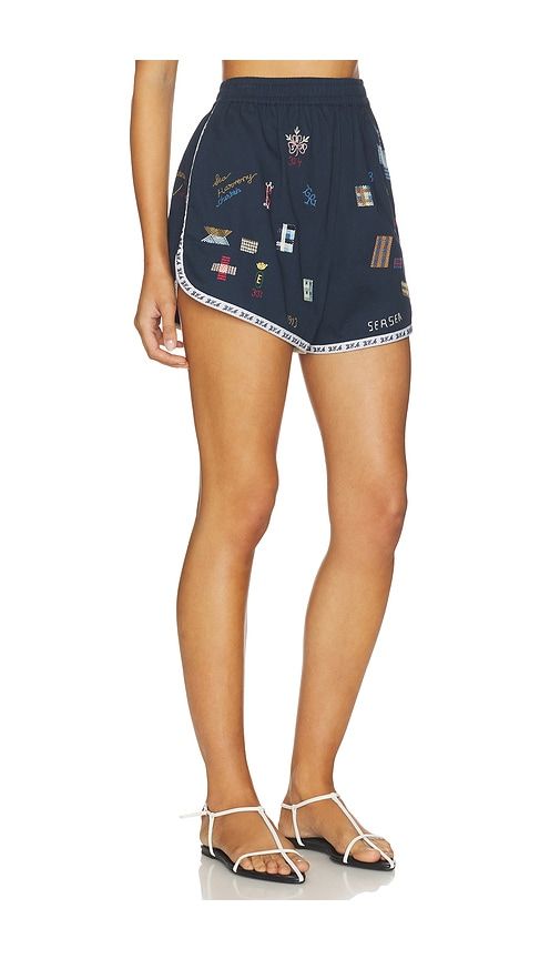 Claira Embroidered Shorts in . - size S (also in XL, XS, XXS) - Sea - Modalova