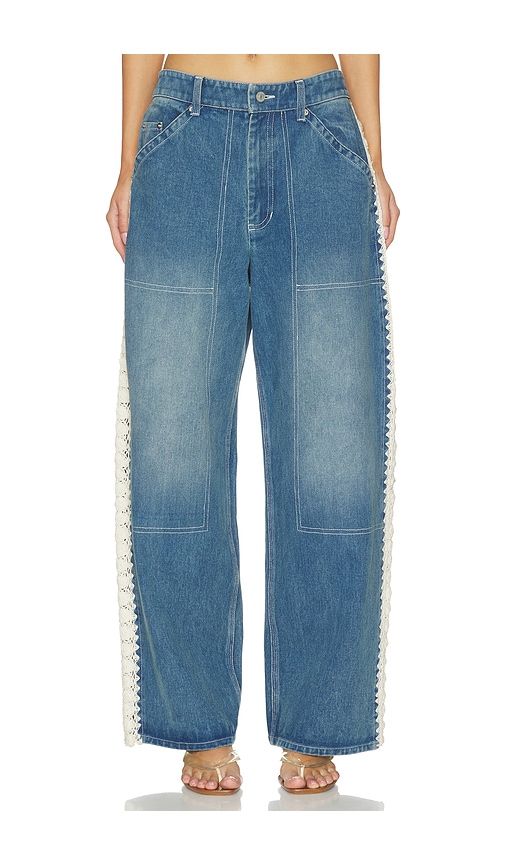 Stasia Denim Jeans in . - size 0 (also in 12, 2) - Sea - Modalova