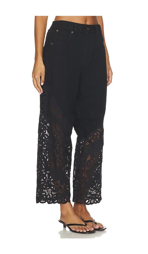 Shiloh Embroidered Jeans in . - size 0 (also in 10, 2, 4) - Sea - Modalova