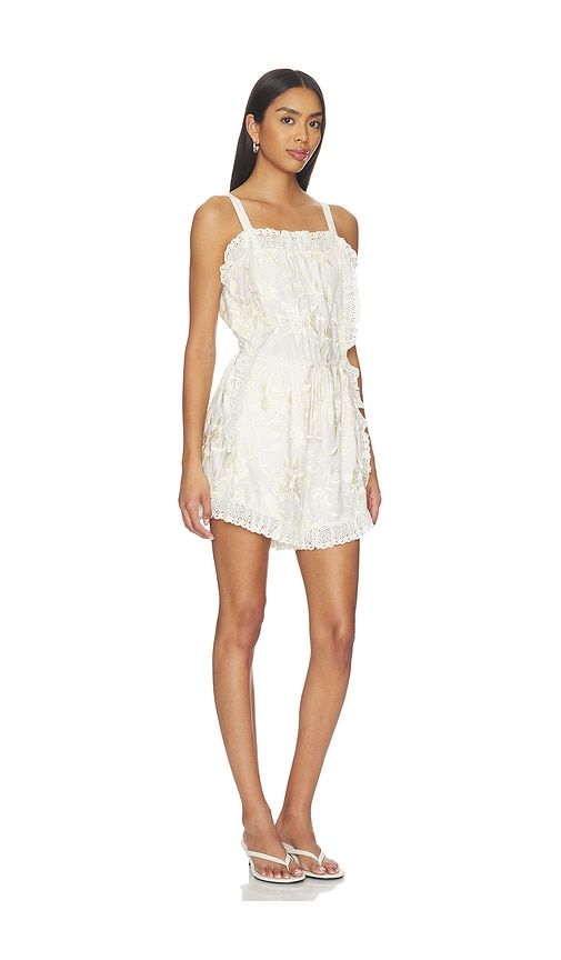 Alina Lace Romper in . - size L (also in M, S, XL, XS) - Sea - Modalova