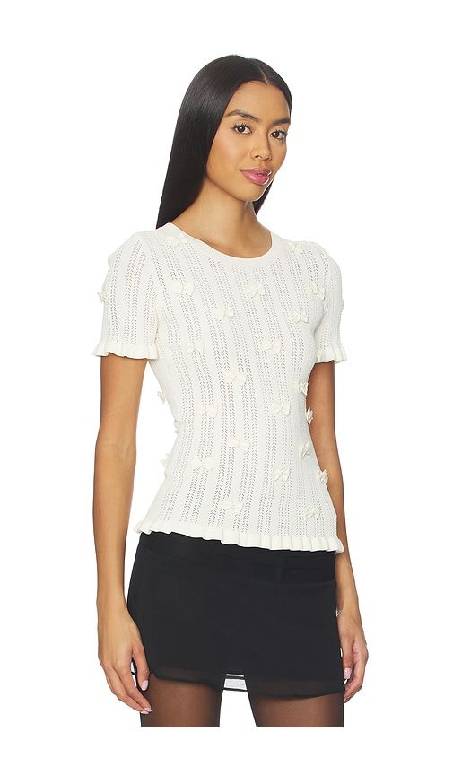 Alberta Pearl Knit Top in White. - size M (also in S, XS) - Sea - Modalova