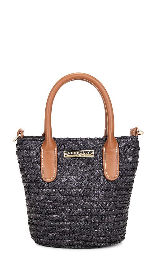 Seafolly Micro Tote Bag in Black - Seafolly - Modalova