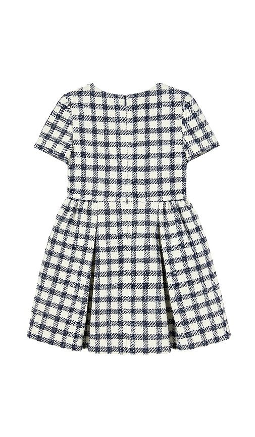 Kids Check Boucle Dress in . - size 4/5T (also in 5/6T, 6/7, 7/8) - self-portrait - Modalova