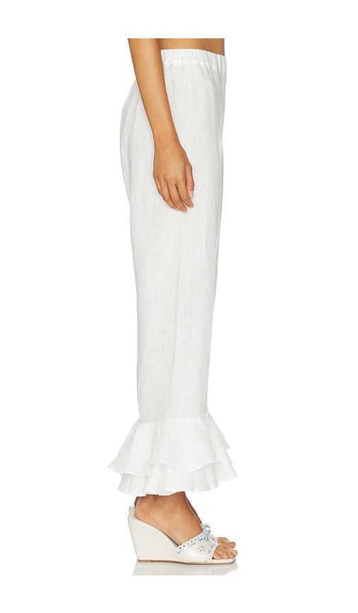 Cha-cha Linen Lounge Pants With Headscarf in . Size L. Also in M, S - Sleeper - Modalova