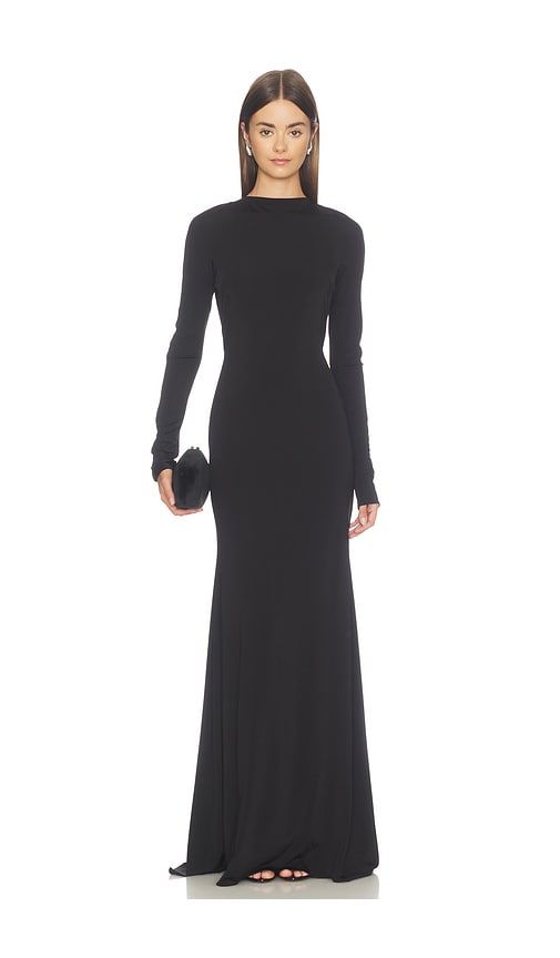 Rhea Long Sleeve Backless Gown in . - size 34/XS (also in 36/S, 38/M, 40/L) - SIDERA - Modalova