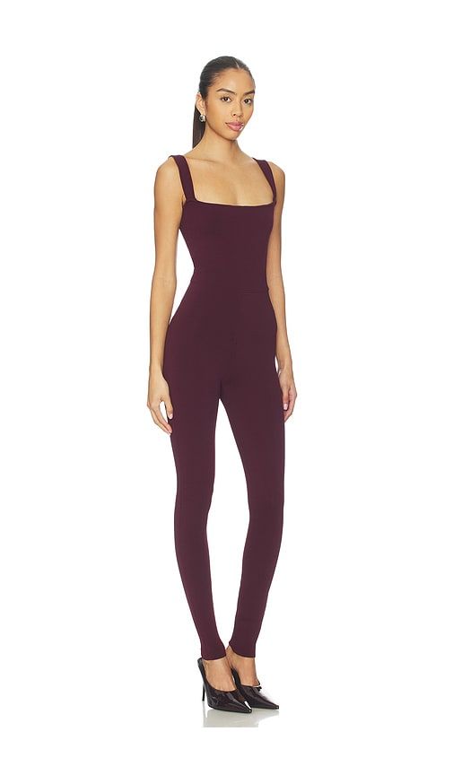 Kendall Catsuit in Burgundy. - size S (also in XXS) - SEROYA - Modalova