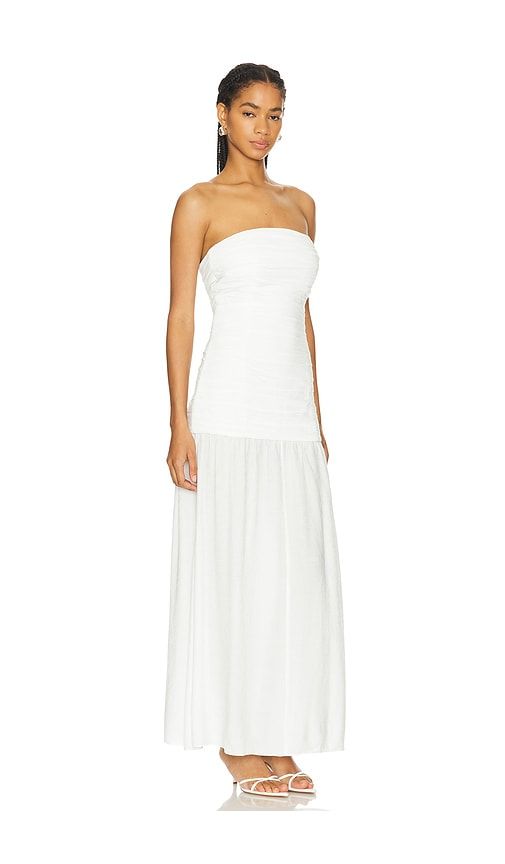 Gardenia Maxi Dress in White. - size L (also in S) - SEROYA - Modalova