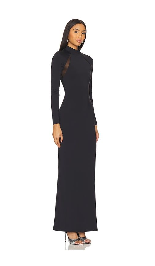 Krystal Maxi Dress With Mesh Paneling in . - size L (also in S) - SEROYA - Modalova