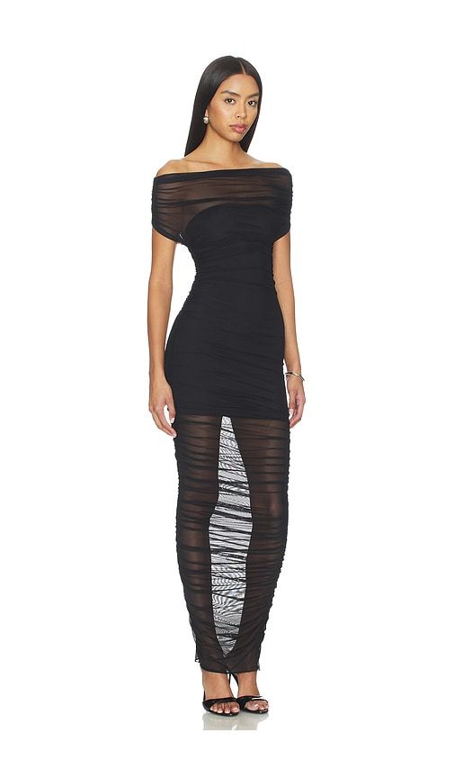 Noel Mesh Midi Dress in . - size L (also in M, S, XS, XXS) - SEROYA - Modalova