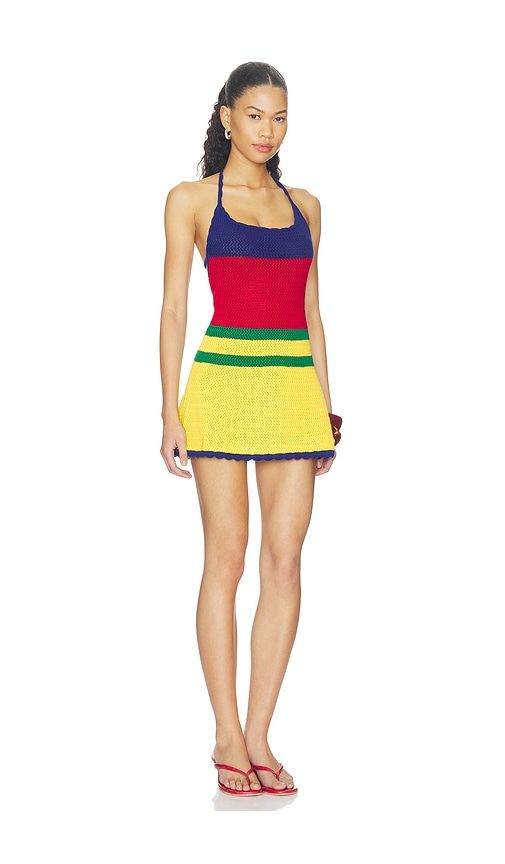Norma Crochet Dress in Multi. - size M (also in S, XS) - SEROYA - Modalova