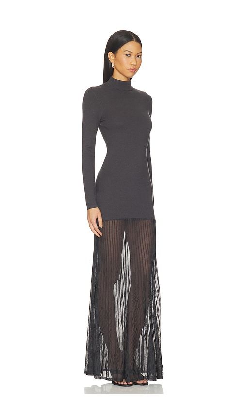 Tova Knit Dress in Grey. - size L (also in M, S, XS, XXS) - SEROYA - Modalova