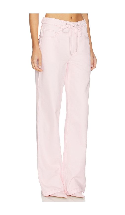 Astrid Denim Pant in Pink. - size 27 (also in 28) - SEROYA - Modalova