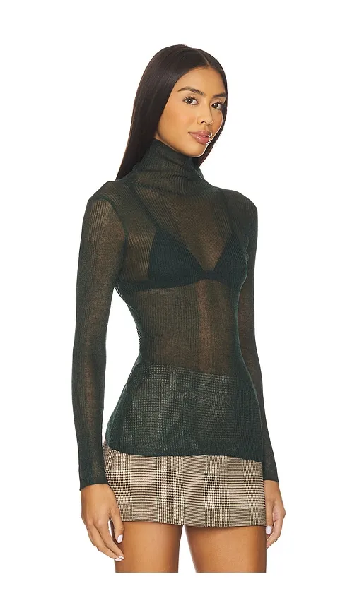 Piper Sweater in Dark Green. - size L (also in XL) - SEROYA - Modalova