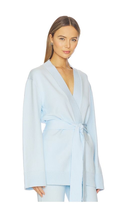 Honor Cardigan in Baby Blue. - size L (also in M, S, XL) - SEROYA - Modalova