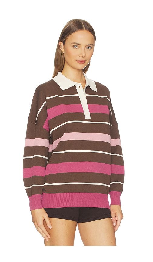 Taby Sweater in Brown,Pink. - size M (also in S, XL, XS) - SEROYA - Modalova