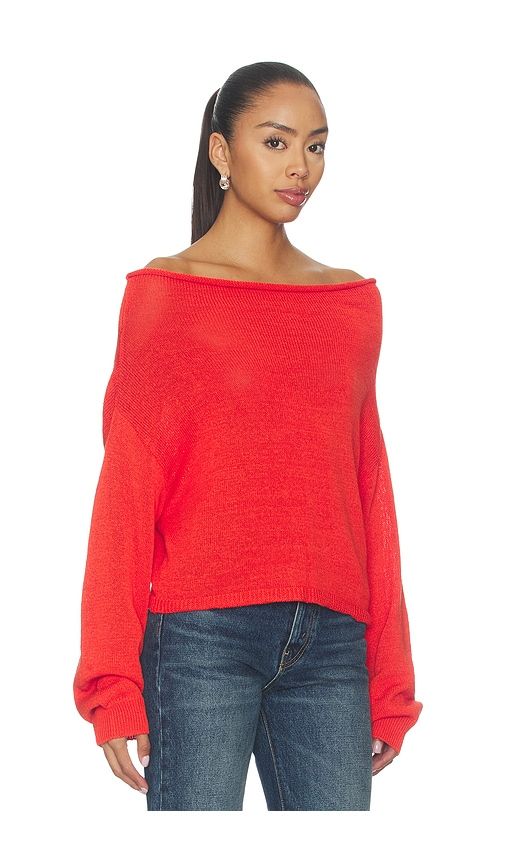 Serafina Sweater in Red. - size M (also in S, XL, XS, XXS) - SEROYA - Modalova