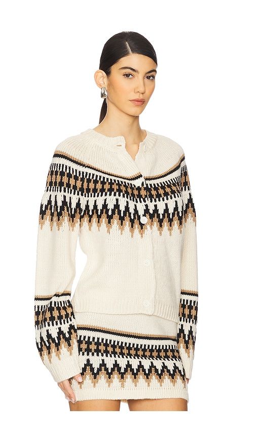 Amaya Cardigan in Cream. - size L (also in M) - SEROYA - Modalova