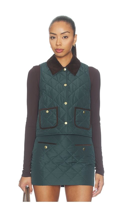 Aida Vest in Green. - size L (also in M, S, XS) - SEROYA - Modalova