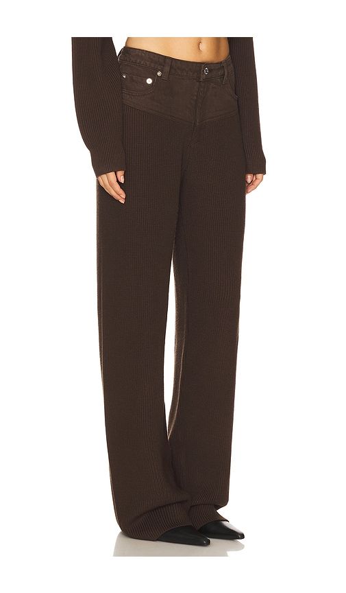 Chani Pant in Brown. - size L (also in M, S, XS) - SEROYA - Modalova