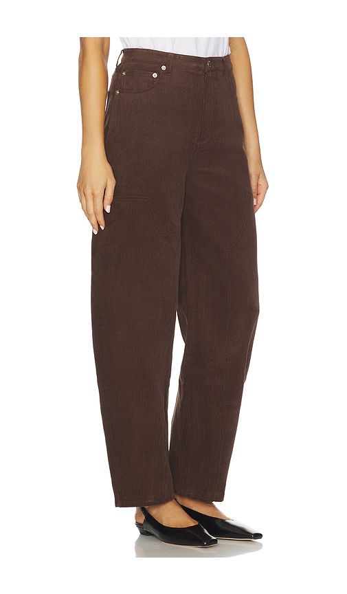 Fabi Corduroy Pant in Brown. - size XXS (also in XS) - SEROYA - Modalova