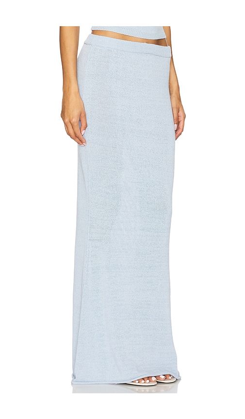 Kora Maxi Skirt in Baby Blue. - size L (also in M, S, XL, XS) - SEROYA - Modalova