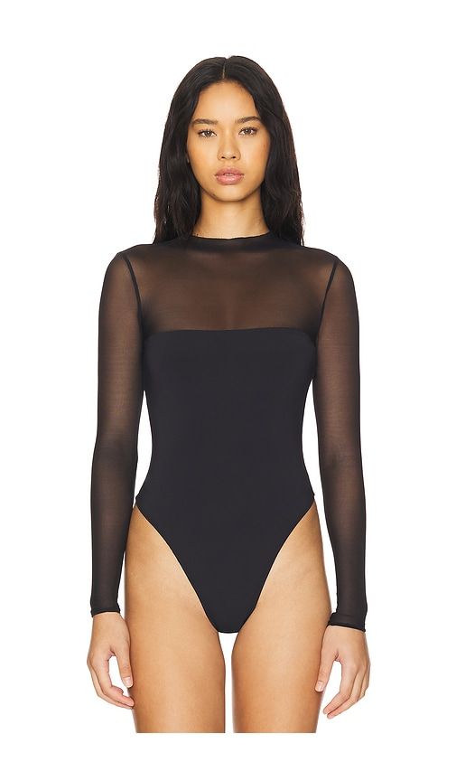 Brandi Mesh Bodysuit in . - size M (also in S, XL, XS, XXS) - SEROYA - Modalova
