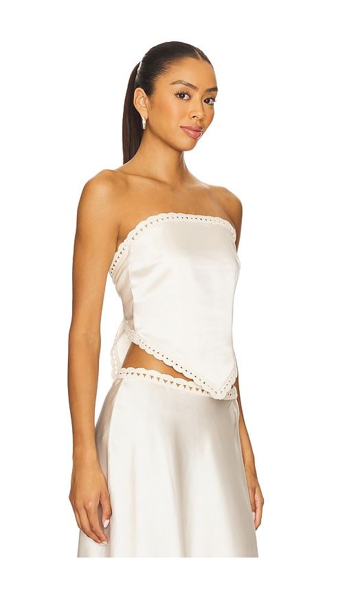 Elowen Top in Cream. - size M (also in S, XS) - SEROYA - Modalova